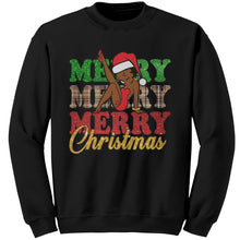 Load image into Gallery viewer, Cute Christmas Sweatshirt Betty Boop Graphic Sweatshirt Christmas Gifts Christmas Party Favors Black Betty Boop Sweatshirt Girly Betty Boop