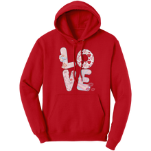 Load image into Gallery viewer, Cute_Love_Hoodie_Love_Hoodie_Heart_Hoo_Red_Front_Mockup.png