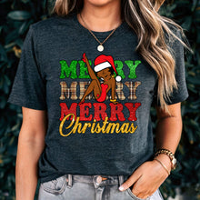 Load image into Gallery viewer, Christmas Betty Boop Shirt, Merry Christmas Shirt, Betty Boop Tshirt Christmas Gifts, Cute Betty Boop Gift, Betty Boop Christmas Tshirt