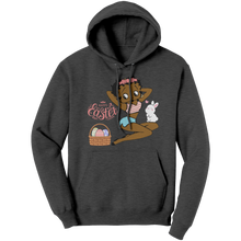Load image into Gallery viewer, Easter_Hoodie_Betty_Boop_Hoodie_Vintag_Dark_Heather_Front_Mockup.png