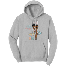 Load image into Gallery viewer, Easter_Hoodie_Cute_Betty_Boop_Hoodie_E_Ash_Front_Mockup.png