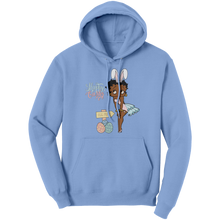 Load image into Gallery viewer, Easter_Hoodie_Cute_Betty_Boop_Hoodie_E_Light_Blue_Front_Mockup.png
