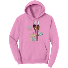 Load image into Gallery viewer, Easter_Hoodie_Cute_Betty_Boop_Hoodie_E_Light_Pink_Front_Mockup.png