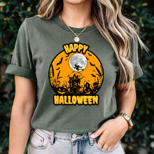 Load image into Gallery viewer, Happy Halloween Shirt, Retro Halloween Shirt, Spooky Season Shirt, Trick or Treat Shirt, Halloween Gift, Comfort Colors Unisex Shirt