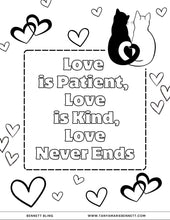 Load image into Gallery viewer, Betty Bling The Color of Love Coloring Book, Betty Boop Coloring Book, Digital Download, Valentine Printable, Valentines Gift, Digital Art