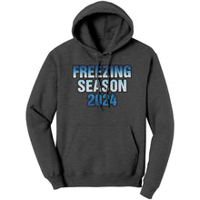 Load image into Gallery viewer, Freezing Season Hoodie, Cute Winter Sweater, Christmas Hoodie, Freezing Season 2024 Hoodie, Christmas Sweater Christmas Gifts Hoodie For Her