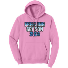Load image into Gallery viewer, Freezing Season Hoodie, Cute Winter Sweater, Christmas Hoodie, Freezing Season 2024 Hoodie, Christmas Sweater Christmas Gifts Hoodie For Her