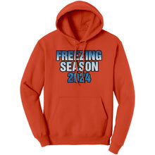 Load image into Gallery viewer, Freezing Season Hoodie, Cute Winter Sweater, Christmas Hoodie, Freezing Season 2024 Hoodie, Christmas Sweater Christmas Gifts Hoodie For Her