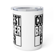 Load image into Gallery viewer, Brother Insulated Coffee Mug, 10oz, Christmas Gift for Brother, Cute Coffee Mug, Coolest Brother Mug, Best Brother Ever Mug, Travel Mug