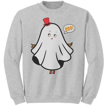 Load image into Gallery viewer, Funny Halloween Ghost Comfort Colors Sweatshirt, Cute Ghost Sweatshirt, Womens Halloween Sweatshirt, Spooky Sweatshirt, Halloween Gift