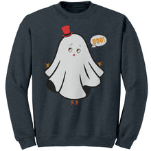 Load image into Gallery viewer, Funny Halloween Ghost Comfort Colors Sweatshirt, Cute Ghost Sweatshirt, Womens Halloween Sweatshirt, Spooky Sweatshirt, Halloween Gift