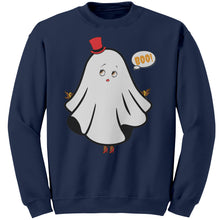 Load image into Gallery viewer, Funny Halloween Ghost Comfort Colors Sweatshirt, Cute Ghost Sweatshirt, Womens Halloween Sweatshirt, Spooky Sweatshirt, Halloween Gift