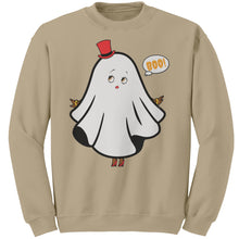 Load image into Gallery viewer, Funny Halloween Ghost Comfort Colors Sweatshirt, Cute Ghost Sweatshirt, Womens Halloween Sweatshirt, Spooky Sweatshirt, Halloween Gift