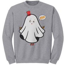 Load image into Gallery viewer, Funny Halloween Ghost Comfort Colors Sweatshirt, Cute Ghost Sweatshirt, Womens Halloween Sweatshirt, Spooky Sweatshirt, Halloween Gift