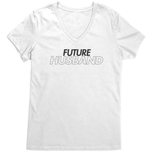 Load image into Gallery viewer, Future Husband Shirt, Engagement Shirt, Wedding Shirt, Engagement Gift, Wedding Gift Valentine Shirt Valentine Gift For Her Fiance Vneck