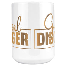 Load image into Gallery viewer, Goal Digger Mug, Motivation Mug, Inspiration Mug, Affirmation, Coffee Mug Gifts for Her, Cute Mug, Inspirational Quotes, Kitchen Gift