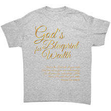 Load image into Gallery viewer, God_Christ_Shirt_Religious_Print_T-shir_Ash_Grey_Front_Mockup.png