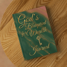 Load image into Gallery viewer, Gods_foot_print_hardcover_notebook_Lifestyle_2_Mockup.png