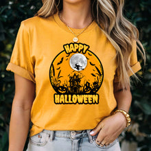 Load image into Gallery viewer, Happy Halloween Shirt, Retro Halloween Shirt, Spooky Season Shirt, Trick or Treat Shirt, Halloween Gift, Comfort Colors Unisex Shirt