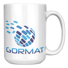 Load image into Gallery viewer, Gormat 15oz. White Mug Lefty-Righty