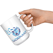 Load image into Gallery viewer, Gormat 15oz. White Mug Lefty-Righty