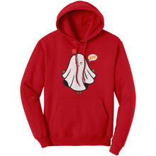 Load image into Gallery viewer, Halloween Ghost Womens Hoodie, Cute Ghost Hoodie, Funny Halloween Hoodie, Cute Fall Hoodie, Spooky Season Funny, Betty Boop Halloween Gift