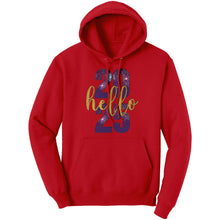 Load image into Gallery viewer, Happy New Year Hoodie, Hello 2025 Hoodie, New Year Hoodie, New Year 2025 Family Hoodie, Holiday Gift Christmas Hoodie Christmas Gift For Her