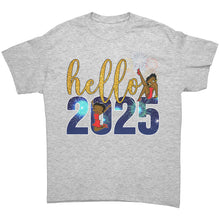 Load image into Gallery viewer, Hello 2025 Shirt, Betty Boop Shirt, Happy New Year Shirt, Happy New Year 2025 Shirt, New Year Tshirt, Holiday Gift, Christmas Gift For Her