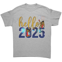 Load image into Gallery viewer, Hello 2025 Shirt, Betty Boop Shirt, Happy New Year Shirt, Happy New Year 2025 Shirt, New Year Tshirt, Holiday Gift, Christmas Gift For Her