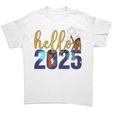 Load image into Gallery viewer, Hello 2025 Shirt, Betty Boop Shirt, Happy New Year Shirt, Happy New Year 2025 Shirt, New Year Tshirt, Holiday Gift, Christmas Gift For Her