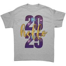 Load image into Gallery viewer, Hello 2025 Shirt, New Year Tshirt, New Year 2025 Shirt, New Year Design Shirt, New Year Family Shirt, Holiday Shirt, Christmas Gift