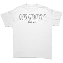 Load image into Gallery viewer, Hubby Est 2025 Shirt, Hubby Shirt, Hubby Crewneck, Wedding Shirt, Wedding Gift, Valentine Shirt, Valentine Gift For Her, Couple Shirt
