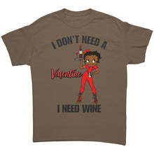 Load image into Gallery viewer, I Dont Need a Valentine Shirt, Cute Valentine Tshirt, Betty Boop Valentine Womens Clothing, Valentines Day Gift, Valentine Gift For Her