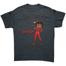 Load image into Gallery viewer, I Dont Need a Valentine Shirt, Cute Valentine Tshirt, Betty Boop Valentine Womens Clothing, Valentines Day Gift, Valentine Gift For Her