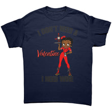 Load image into Gallery viewer, I Dont Need a Valentine Shirt, Cute Valentine Tshirt, Betty Boop Valentine Womens Clothing, Valentines Day Gift, Valentine Gift For Her