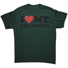 Load image into Gallery viewer, I Love My Girlfriend Shirt, Valentine Shirt, I Heart My Girlfriend Shirt, Valentine's Day Tshirt, Valentines Gift For Boyfriend Shirt Unisex