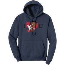 Load image into Gallery viewer, I Love You Betty Boop Hoodie, Betty Boop Graphic Hoodie, Christmas Hoodie, Christmas Gifts, Betty Boop Design Hoodie Gift For Her, Mom Shirt