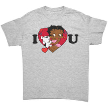 Load image into Gallery viewer, I Love You Shirt, Betty Boop Shirt, I Love You Betty Boop T-Shirt, Christmas Shirt, Christmas Gifts For Her, Black Betty Boop Womens Shirt