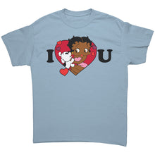 Load image into Gallery viewer, I Love You Shirt, Betty Boop Shirt, I Love You Betty Boop T-Shirt, Christmas Shirt, Christmas Gifts For Her, Black Betty Boop Womens Shirt