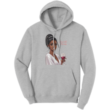 Load image into Gallery viewer, Im_The_Priority_Hoodie_Valentines_Hood_Ash_Front_Mockup.png