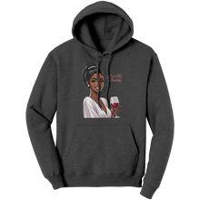 Load image into Gallery viewer, Im_The_Priority_Hoodie_Valentines_Hood_Dark_Heather_Front_Mockup.png