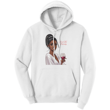 Load image into Gallery viewer, Im_The_Priority_Hoodie_Valentines_Hood_White_Front_Mockup.png
