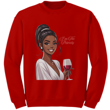 Load image into Gallery viewer, Im_The_Priority_Sweatshirt_Valentines__Red_Mockup.png
