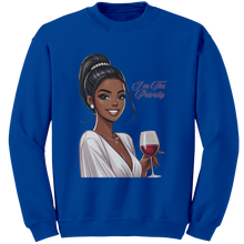 Load image into Gallery viewer, Im_The_Priority_Sweatshirt_Valentines__Royal_Mockup.png