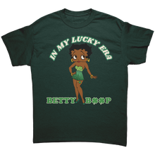 Load image into Gallery viewer, In_My_Lucky_Era_Shirt_Betty_Boop_Shirt_Forest_Green_Mockup.png