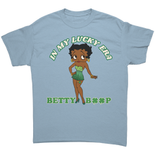 Load image into Gallery viewer, In_My_Lucky_Era_Shirt_Betty_Boop_Shirt_Light_Blue_Front_Mockup.png