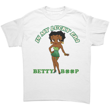 Load image into Gallery viewer, In_My_Lucky_Era_Shirt_Betty_Boop_Shirt_White_Front_Mockup.png