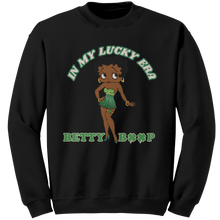 Load image into Gallery viewer, In_My_Lucky_Era_Sweatshirt_Betty_Boop_S_Black_Mockup.png