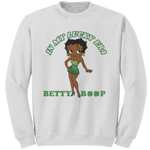 Load image into Gallery viewer, In_My_Lucky_Era_Sweatshirt_Betty_Boop_S_White_Mockup.png