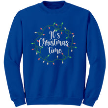 Load image into Gallery viewer, It's Christmas Time Sweatshirt, Merry Christmas Sweatshirt, Cute Christmas Sweatshirt, Christmas Present, Christmas Gifts, Black Friday Sale